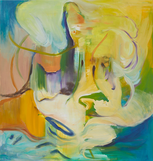 Luminous Afternoon 179x189cm oil on canvas 2019